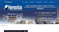 Desktop Screenshot of pharmaasia.com.pk