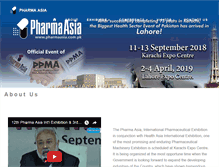Tablet Screenshot of pharmaasia.com.pk